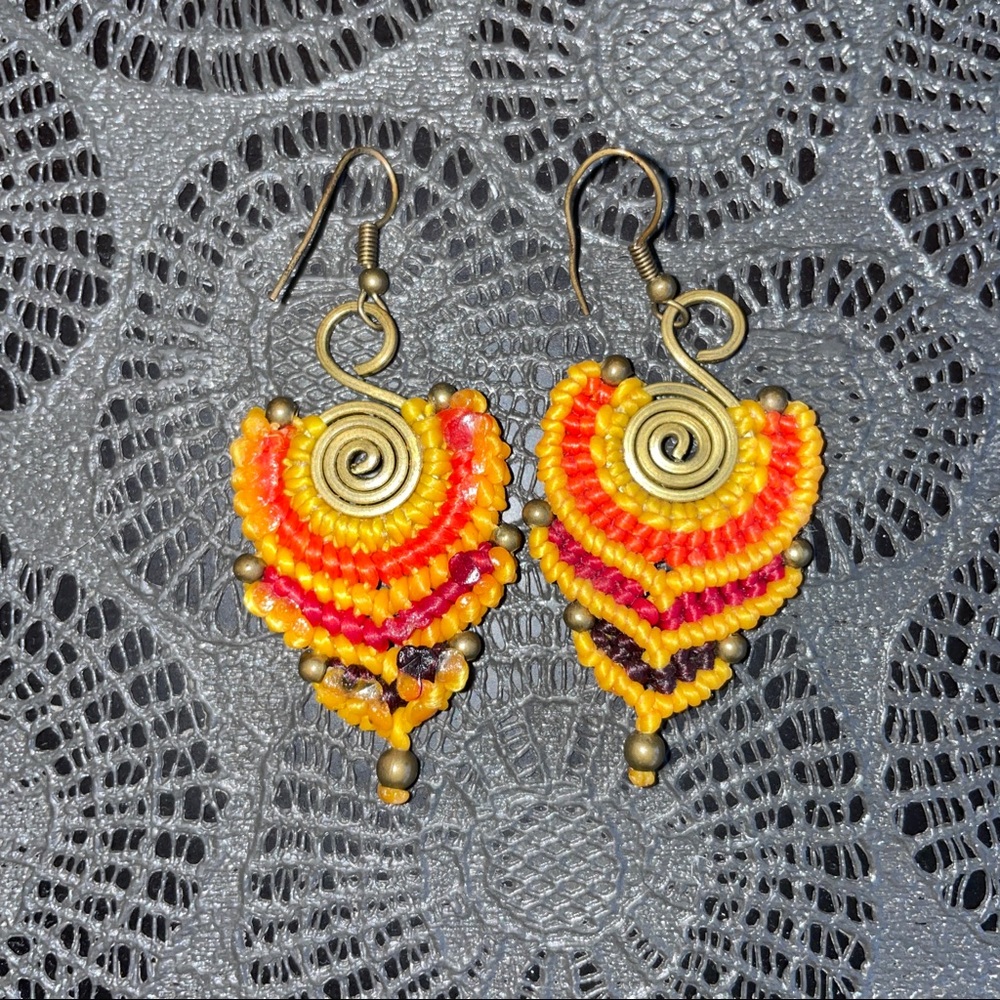 Hand made earrings